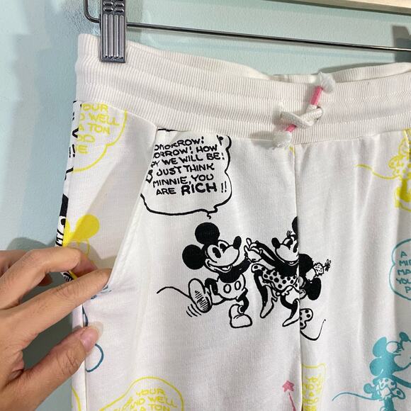 Zara X Disney Girl's Multicolor Mickey Mouse Comic Lounge Jogger Size 11/12 - Picture 7 of 8